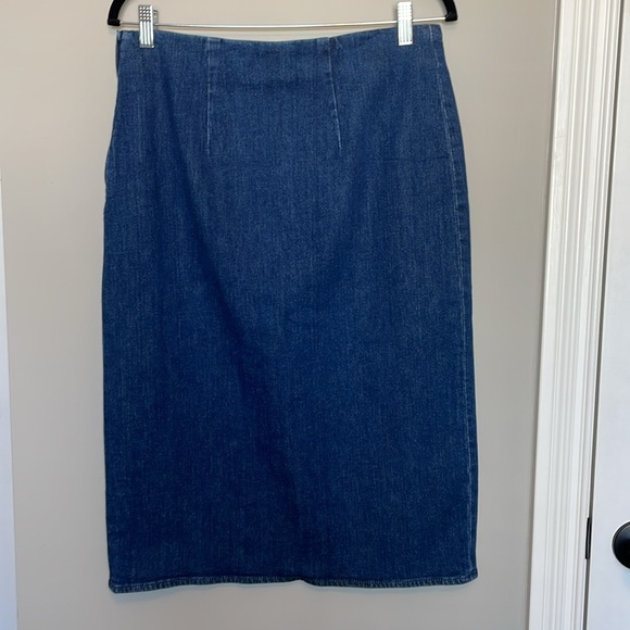 J.Crew Denim Pencil Skirt - Picture 6 of 11